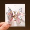 Girl Hair Clip New Style Moving Butterfly Super Fairy Hair Clip Headpiece Korean Edition Women's Forehead Hairclip
