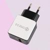 QC3.0 3A Mobile Fast Charger: 5V/9V/12V Fast Charging Adapter for Travel.