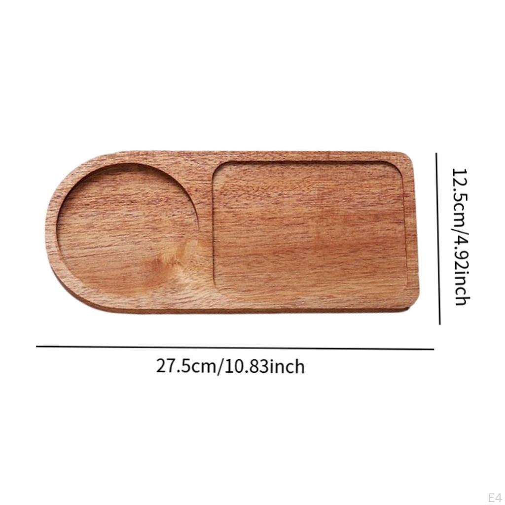 Aufbewahrung Geschirr des Tabletts Holz