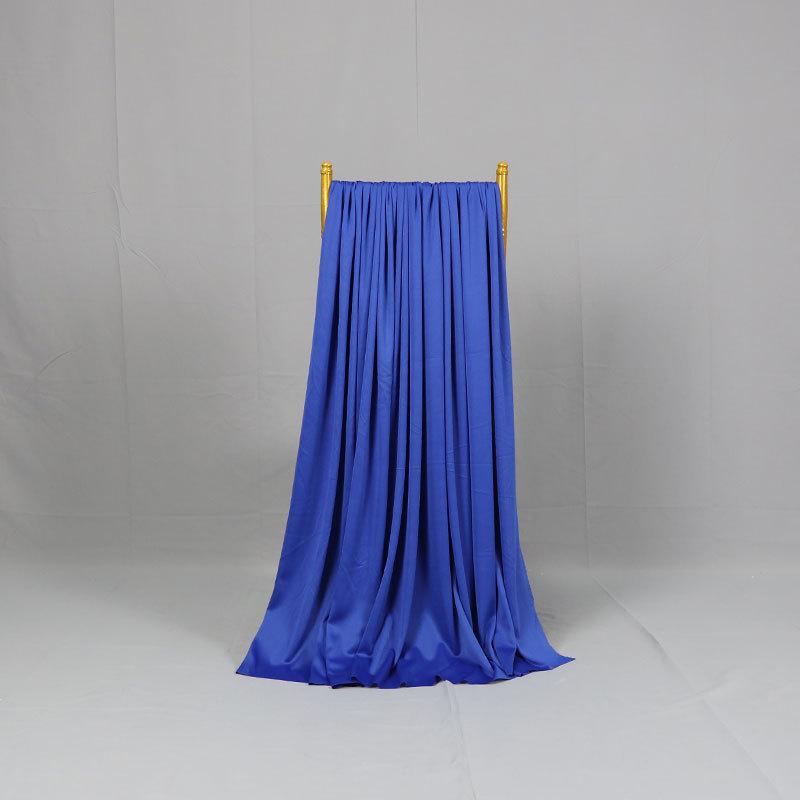 5/10M Milk Silk Stretch Fabric Wedding Arch Drapes Wedding Backdrop Curtain for Stage Banquet Birthday Party Sheer Drapery Decor