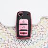 Tpu Leather Car Key Case Cover For Vw Volkswagen Golf 4 5 6 Mk6 Polo Tiguan Passat B5 B6 B7 Jetta Lavida For Skoda Octavia