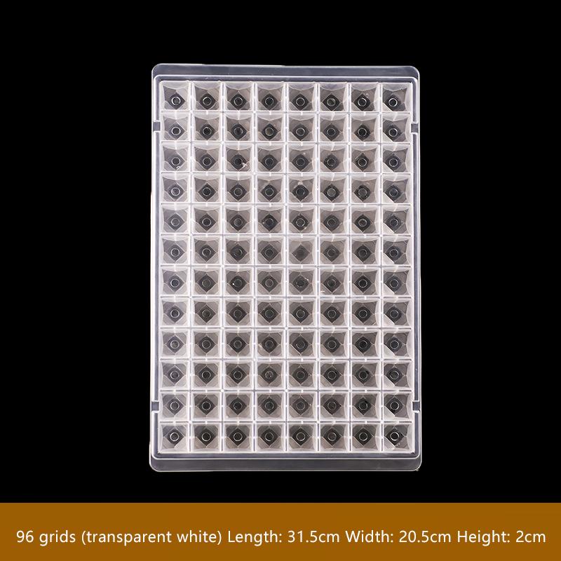 

Small Square Mold Ice Maker 96 Grid PP Ice Tray Cubes Foldable Ice Mold Ice Breaker Ice Grid Tray PP Mold Kitchen Gadget прозорий