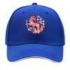 Lunar New Year Asian Horse Blossom Art Sandwich Baseball Cap Sun Cap Outdoor Workouts Hat