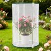 Multifunctional Plant Cove Net Cage Guard Tent Foldable Circular Insect Screen Garden Plant Protection Cover For Flower Plants
