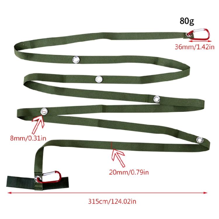 Camping Wind Rope Tent Tarp Canopy Fixing Extension Rope Outdoor Nylon Rope