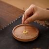 Handmade Line Incense Burner Solid Wood Thread Incense Insert Base Desktop Decoration