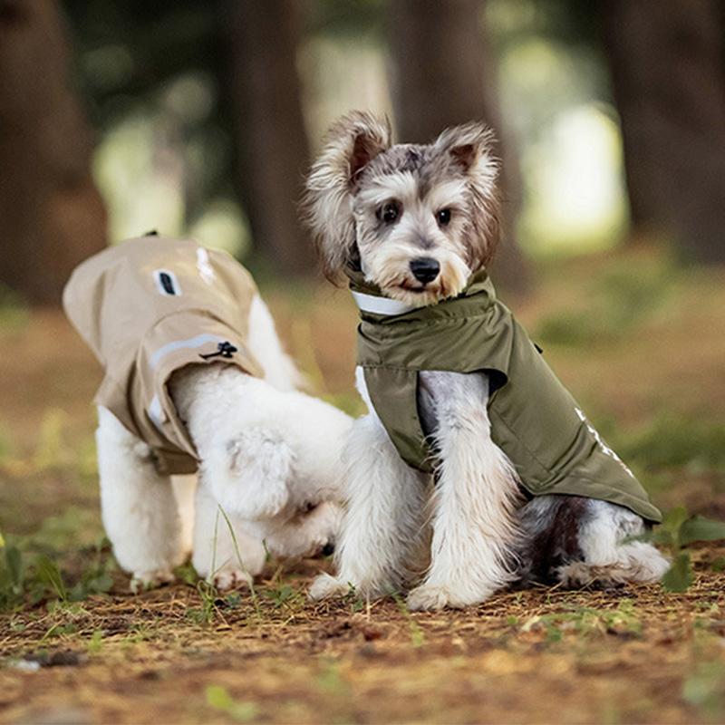 Four Legged Waterproof Raincoat Dog With Hood Rain Split Type Full Pack Raincoat Waterproof Jacket Small And Medium-sized Dog