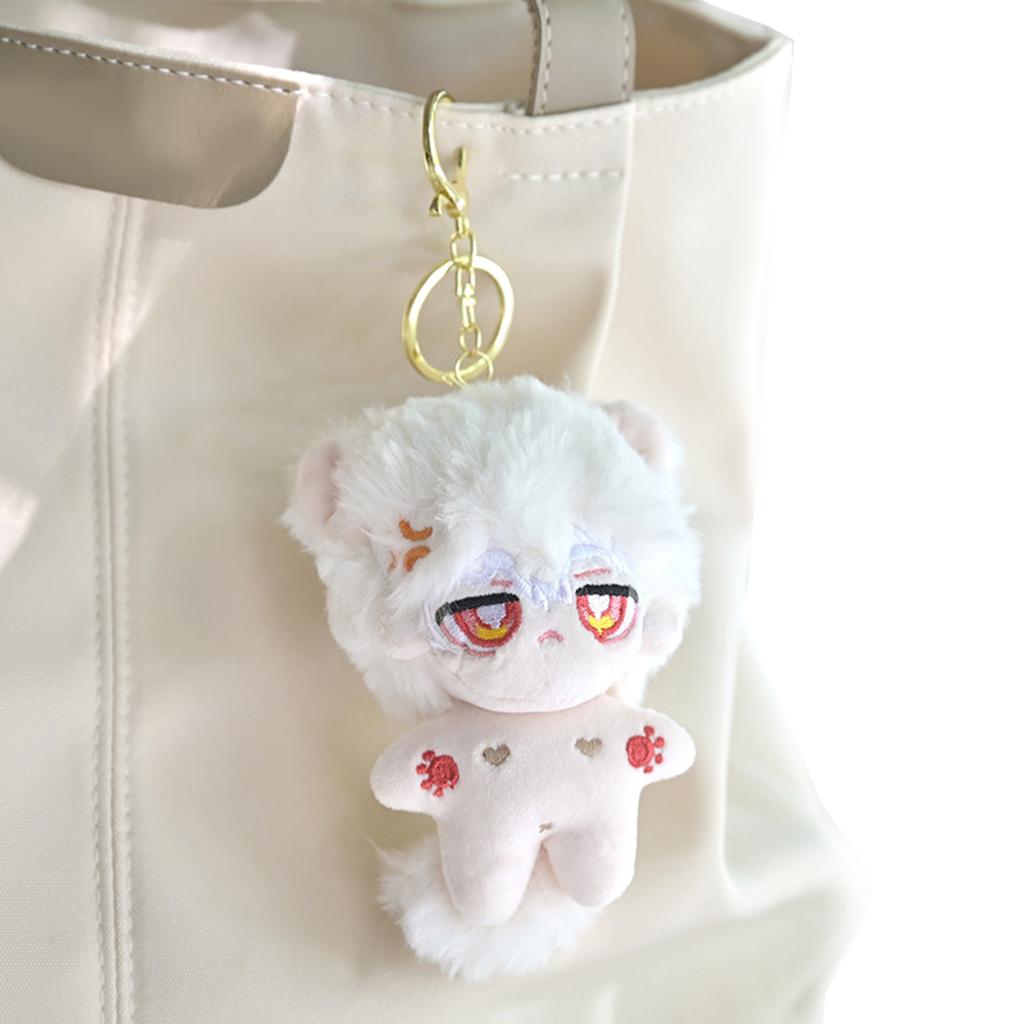 Dress Up Rag Doll Keychain Cute Plush Doll Pendant Women Handbag Decorations School Students Lovely Backpack Ornament