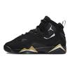 Air Jordan True Flight GS Black Metallic Gold 2023 Kids Sneakers White 343795-017