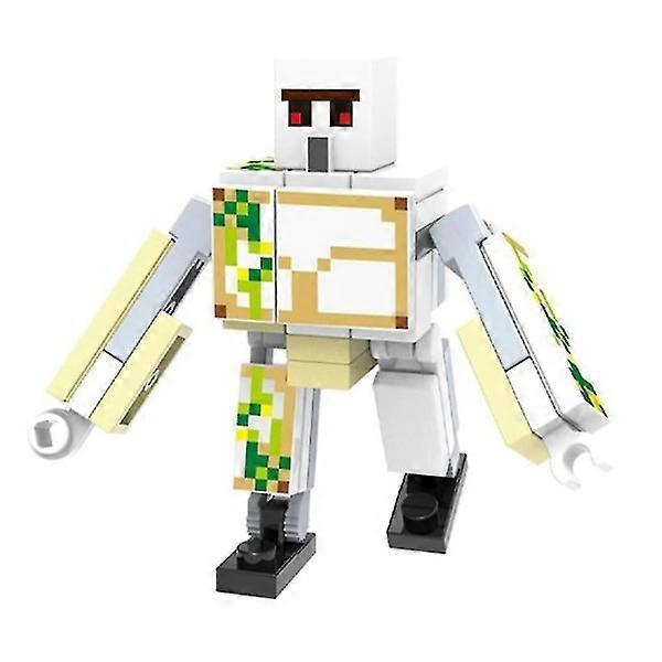 8 Stk/ Set Minecraft-Themen Minifigur zusammengebauter Mini-Baustein Sammelfiguren Spielzeug Kinder Fans