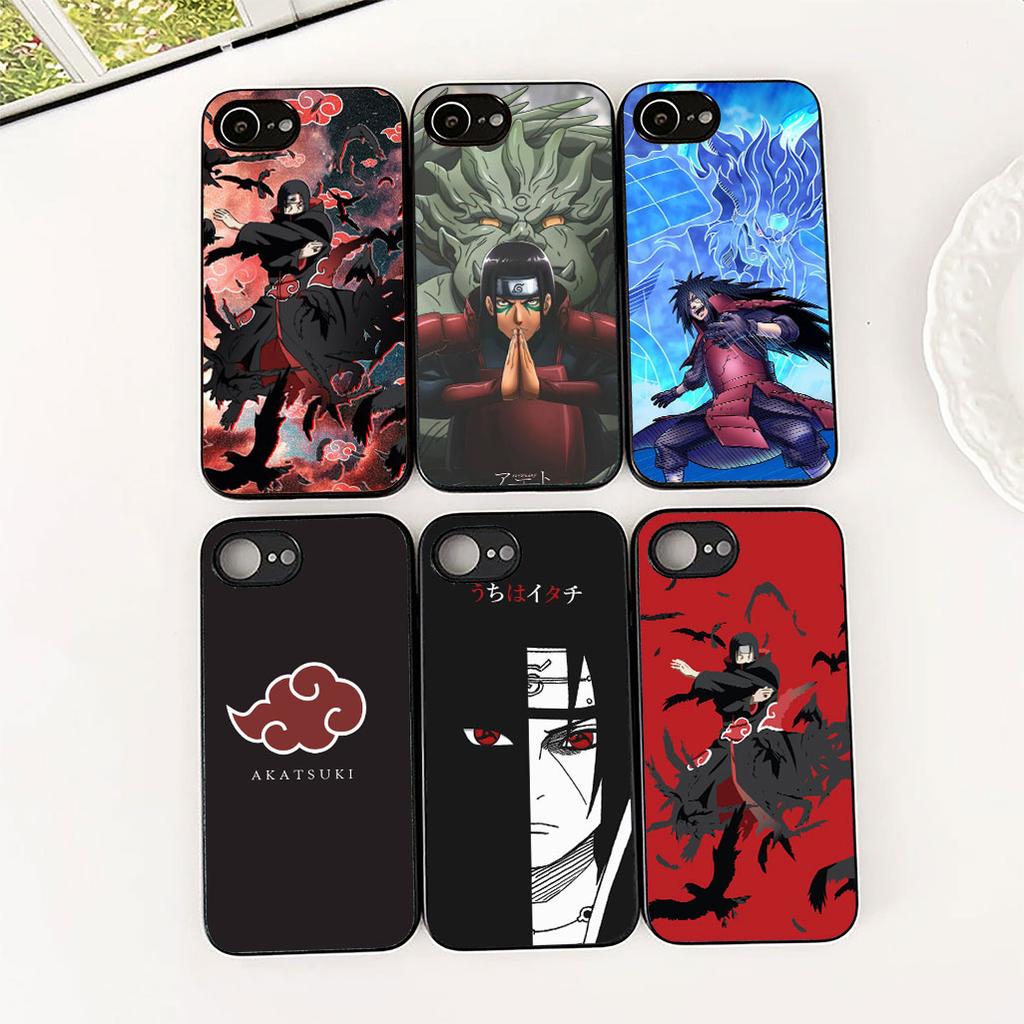 Casing for Apple iPhone 12 13 Pro Max Mini ProMax X XR Air 13Pro XS Phone Cover Soft Case Itachi Uchiha Madaras Narutos Akatsuki