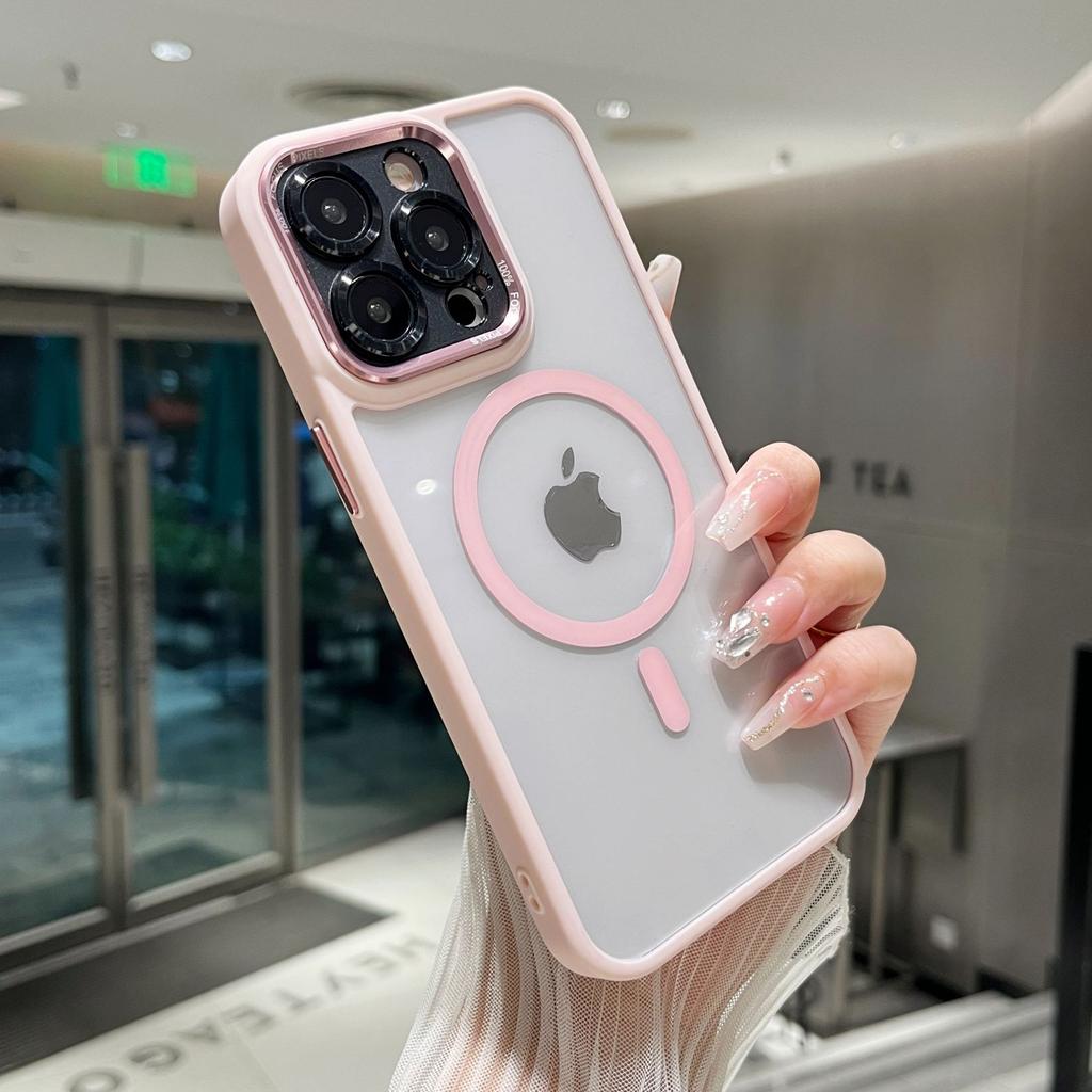 The Metal Lens Is Suitable for The Iphone16 Phone Case with A High-end Feel. The Apple 14promax Is Simple. 15 Magnetic Attraction. 13 Hard Case