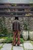 EASE Warp Pants Flower Camel
