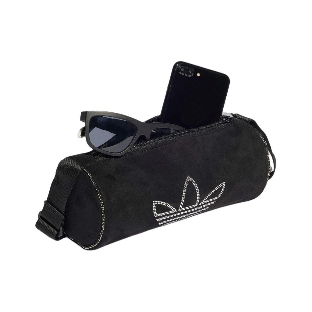 New Adidas Originals Polyester Shoulder Bag Crossbody Bag Mini Unisex Black IT7382