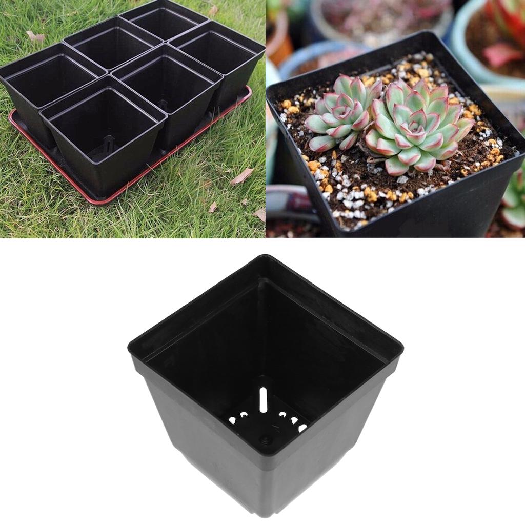 20 Pcs Plastic Orchid Planter Container Flower Pot Soilless Grow Basket