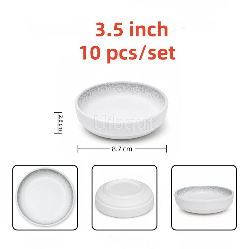 Melamine plastic Japanese style seasoning sauce small dish dipping Sushi soy sauce pepper wasabi Mustard dish oil vinegar plate