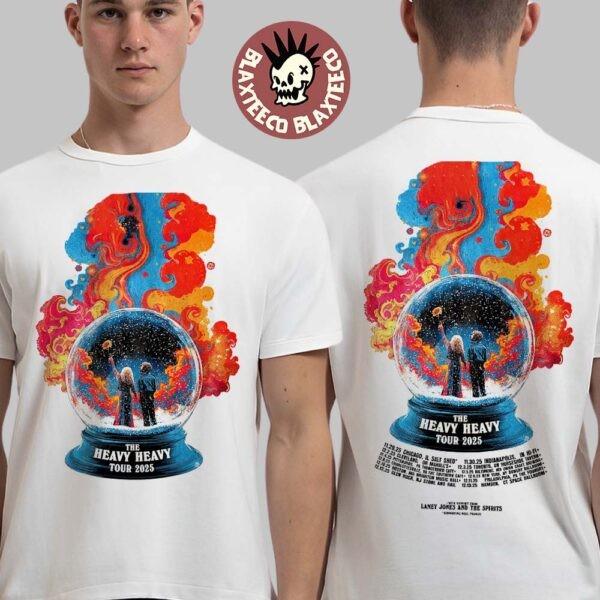 

The Heavy Heavy Winter Tour 2025 North America Cities Dates Two Sided TShirt Unisex T-Shirt XXL