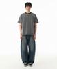 NOT ONLY FOR TODAY Striped Short Sleeve T-Shirt [Black]