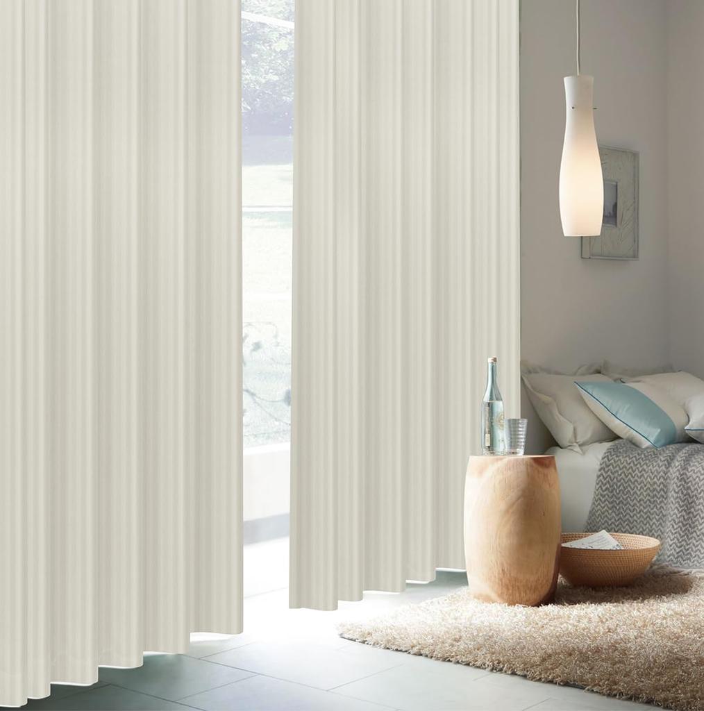 Insulated These fully blackout curtains feature premium soundproofing and reducing everyday noise and improving heating and cooling Weaving 100cm wide