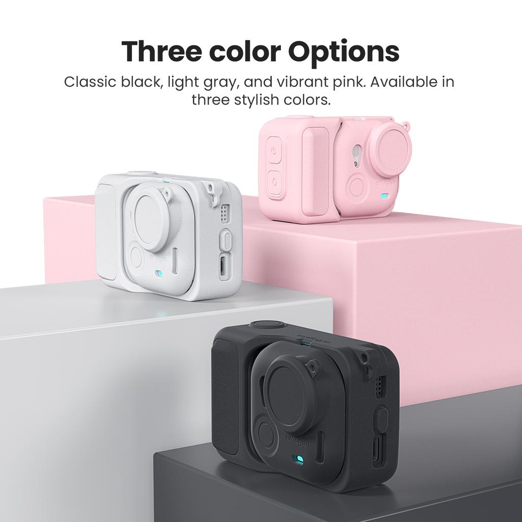 For Insta360 GO Ultra Silicone Case for Insta 360 Ultra Action Camera Protective Cover With Lens Protection Film Accessories