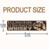 Retro Metal Wall Art for Home Office Beer Bar Decor