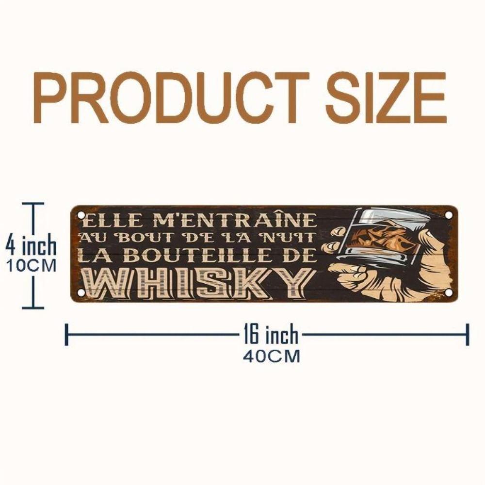 Retro Metal Wall Art for Home Office Beer Bar Decor
