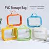 Förtjockad PVC Flerfärgad Dragkedja Smink- och Toalettväska - Vattentät & Dammtät