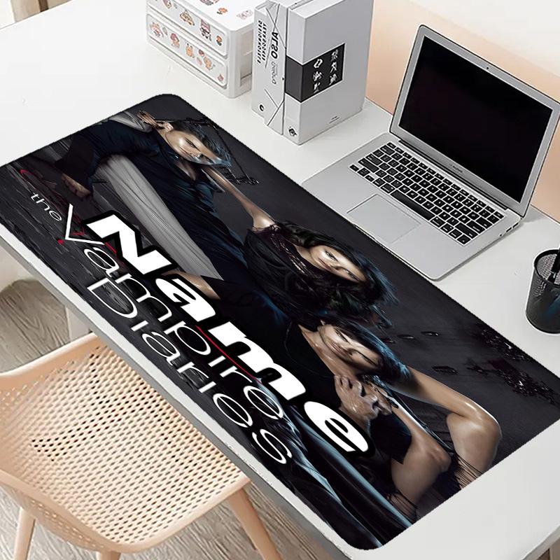 Custom Name Personalized horror theme Pattern Mousepad, Laptop PC Desk Mat, Decorative Desk Mat for Home Keyboard Pad Gift