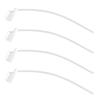 4Pcs Low Touch Hearing Aid Lock Easy to Replace Hearing Aid Fixing Tail for Oticon 85db Sports Use