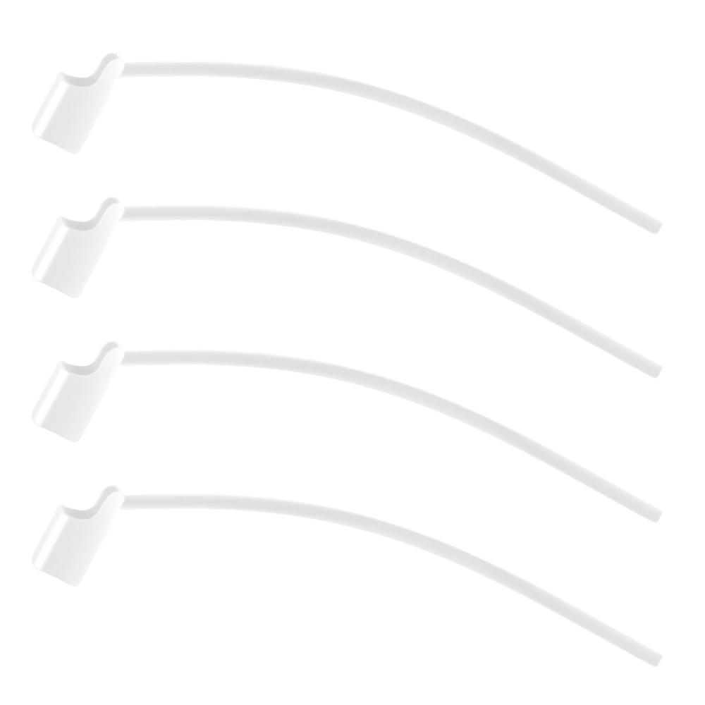 

4 шт. Легко заменяемый замок для слухового аппарата Фиксирующий хвостик с низким уровнем прикосновения для Oticon 85 дБ Уход за ушами 4PCS