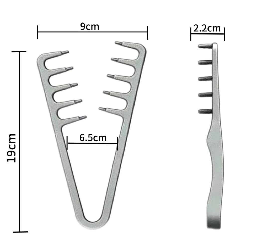Texture Comb Styling Hair Brush Shadow Brush Fluffy Roots Comb Root Volume Up Slit Cover Brush Hairdresser Salon Styling Comb for Hair Styling Men's