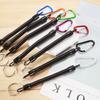 Lanyards For Women Fishing Lanyards Spring Elastic Rope Spring Key Cord Anti-lost Phone Keychain