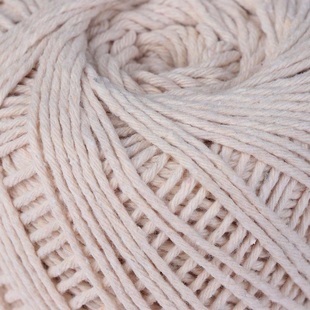 Handmade Home Decor Gift Packing DIY Rope Twine String Sewing Cords 100% Natural Beige Cotton