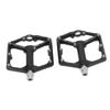 2 PCS Bicycle Pedal Enlarged Widened Non Slip 3 Peilin Black Aluminum Alloy Mountain Bike Pedal Bearing Pedal