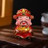 God of Wealth Figurine: Creative Decoration for Living Room, Entrance, or TV Cabinet - Perfect Housewarming or Shop Opening Gift