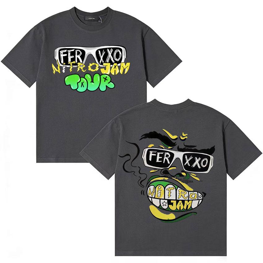 Feid Ferxxocalipsis Album Graphic Tshirt Streetwear Fashion Print Tees Summer Casual Oversized Gothic Clothes Hot Sale Teenagers