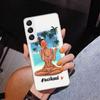 Girl Flamingo Summer Beach Phnoe Case for Samsung Galaxy S26 S25 Edge S23 S24 Ultra S22 Plus S21 S20 FE Unique Cover Soft Coque
