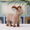 Portachiavi Alpaca Peluche Mini Carino Tessuto Morbido e Soffice Delicato Fiocco per Decorazione Zaino Regali per Bambini Souvenir per Feste