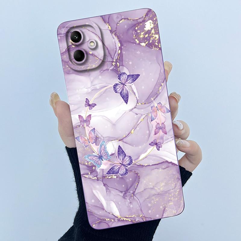 For Samsung Galaxy A04e A04 4G A04S Case Cute Panda Sweet Girls Cats Soft Silicone Back Cover Samsung SM-A042F A045F Phone Case