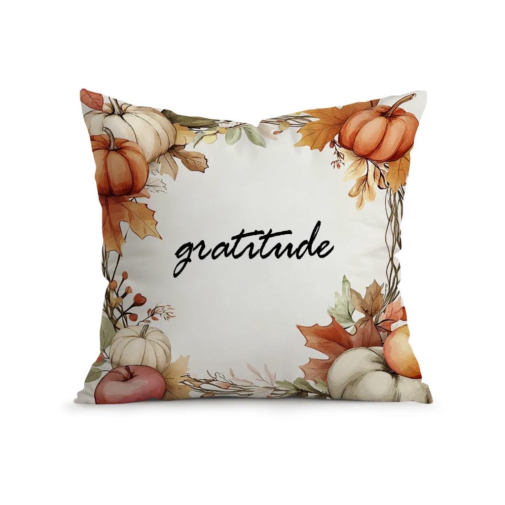 thanksgiving pumpkin sunflower Cushions Pillowcase Cushion Cover Throw Pillow Sofa Decoration Pillowcover Home Car Decor