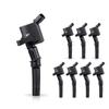 8-Piece Ignition Coil Set for Ford Lincoln Mercury 4.6L/5.4L V8 Engines