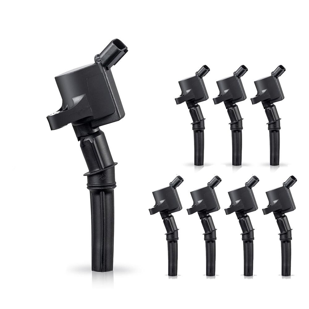 8-Piece Ignition Coil Set for Ford Lincoln Mercury 4.6L/5.4L V8 Engines