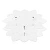 Flower Shaped Acrylic Display Rack with 19 Holes for Organizing Lollipops and Cake Pops in Retail Stores or Home Celebrations