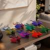 3D Printed Phoenix Toy Articulated Flexible Fidget Bird Figurine Cool Animal Statue Stress Relief Desktop Decoration for Adults