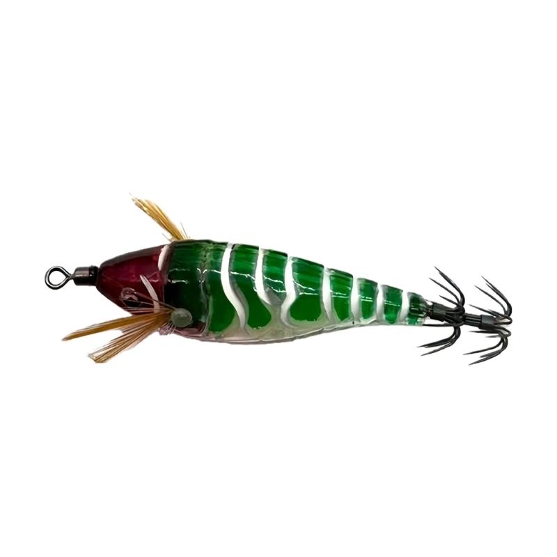 Luminously Squid Jigs Hook Fishing Lures Squid Cuttlefish Sleeve Jigs Fishing Lures Baits for Saltwater Freshwater