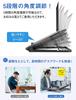 New Introducing Strong Cooling Laptop Cooling Pad Cooling Stand Equipped with 6 Cooling Fans 5 Levels Adjustable Air Volume Adjustable Laptop Cooler