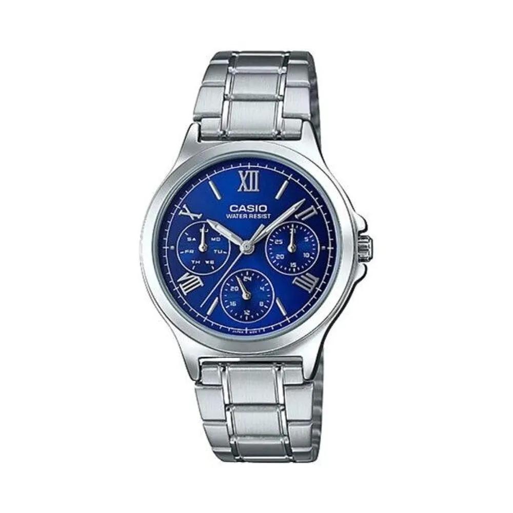 [Cio] LTP-V300D-2A2 Multi-Hand Analog Women s Metal Watch