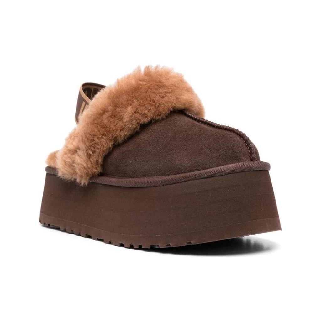 UGG Funkette Slipper 'Brown' Women's 1113474-BCDR