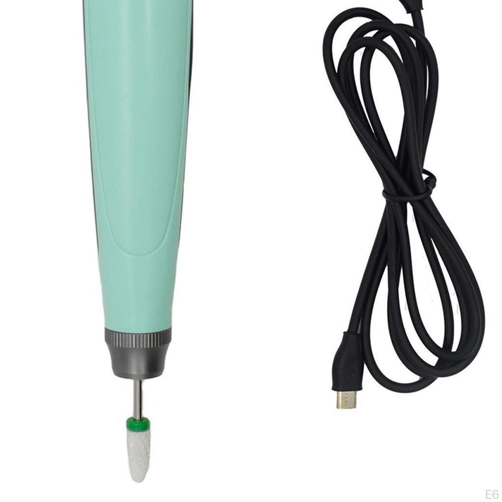 Compact Electric Nail Buffer And Polisher Set for Manicures