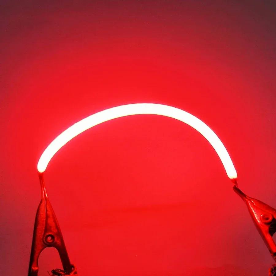 10PCS LED COB Flexible Ultra Slim Filament 3V Spiral Bulb Filament Retro Edison Bulb Lamp Parts Diode Lighting Strip Decoration